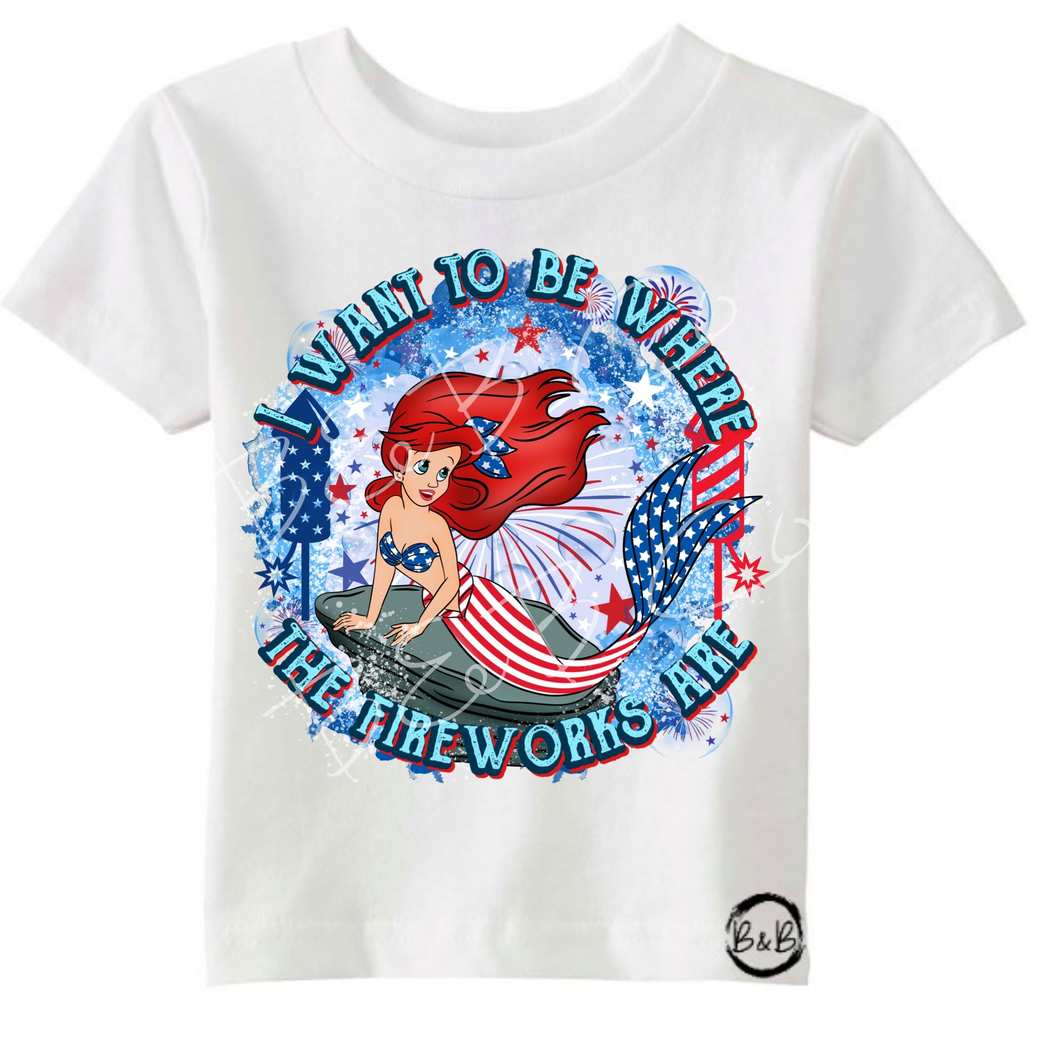 Patriotic Mermaid