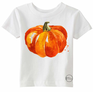 Fall Watercolor Pumpkin