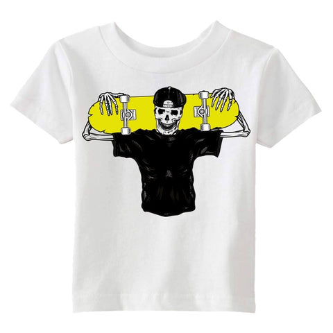 Skater Skelly Yellow Board