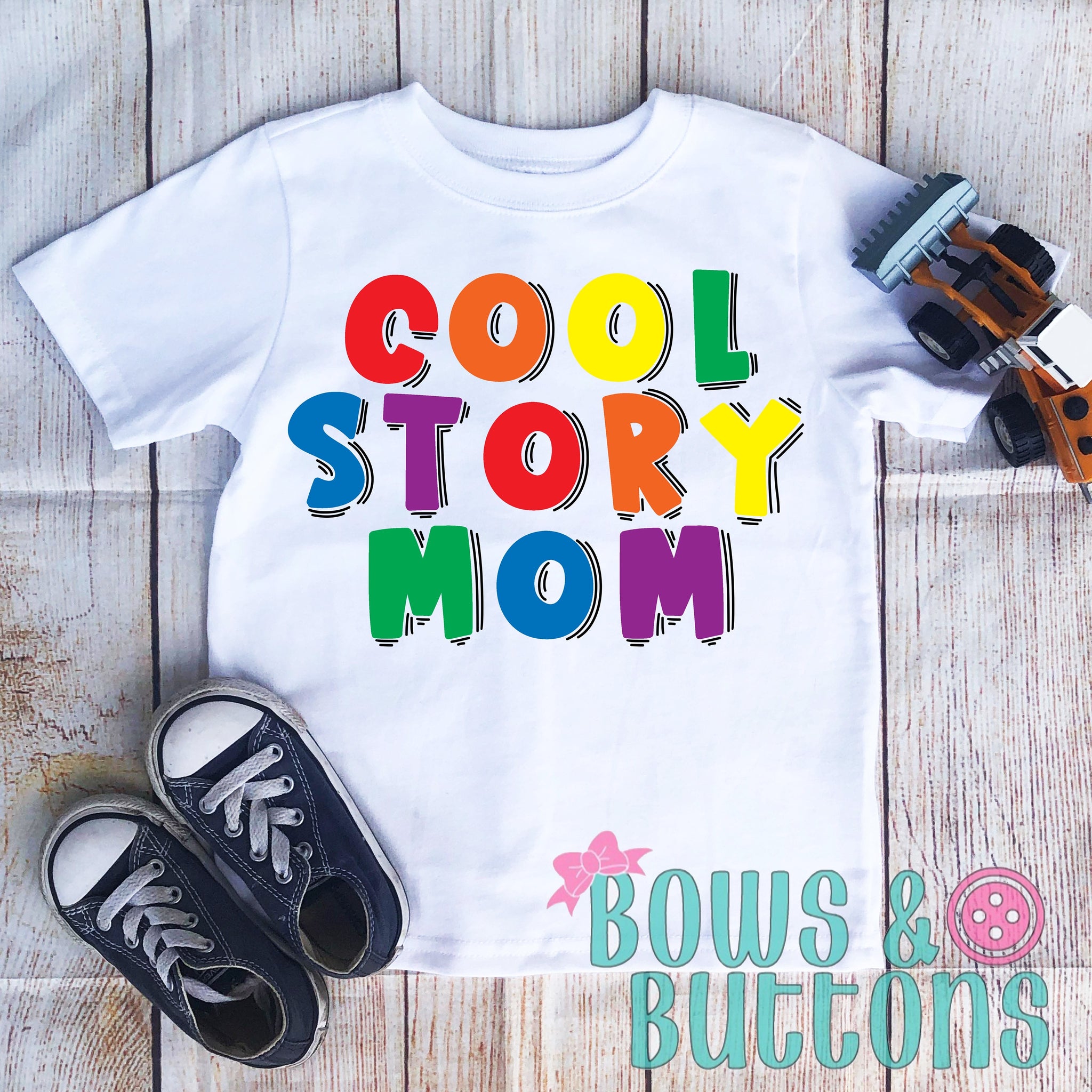 Cool Story Mom Rainbow