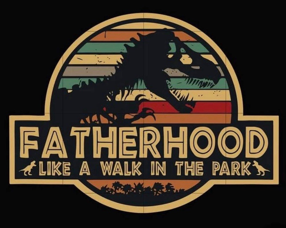 Fatherhood walk in the park