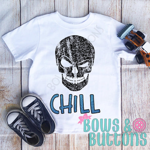 Chill Hawaiian Skull